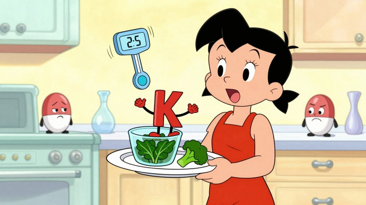 Vitamin K Foods and Warfarin Interactions for Stable INR Control