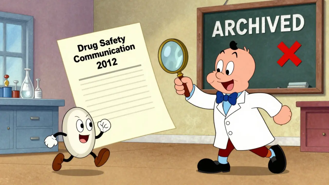 FDA Safety Communications Archive: How to Research Historical Drug and Device Warnings
