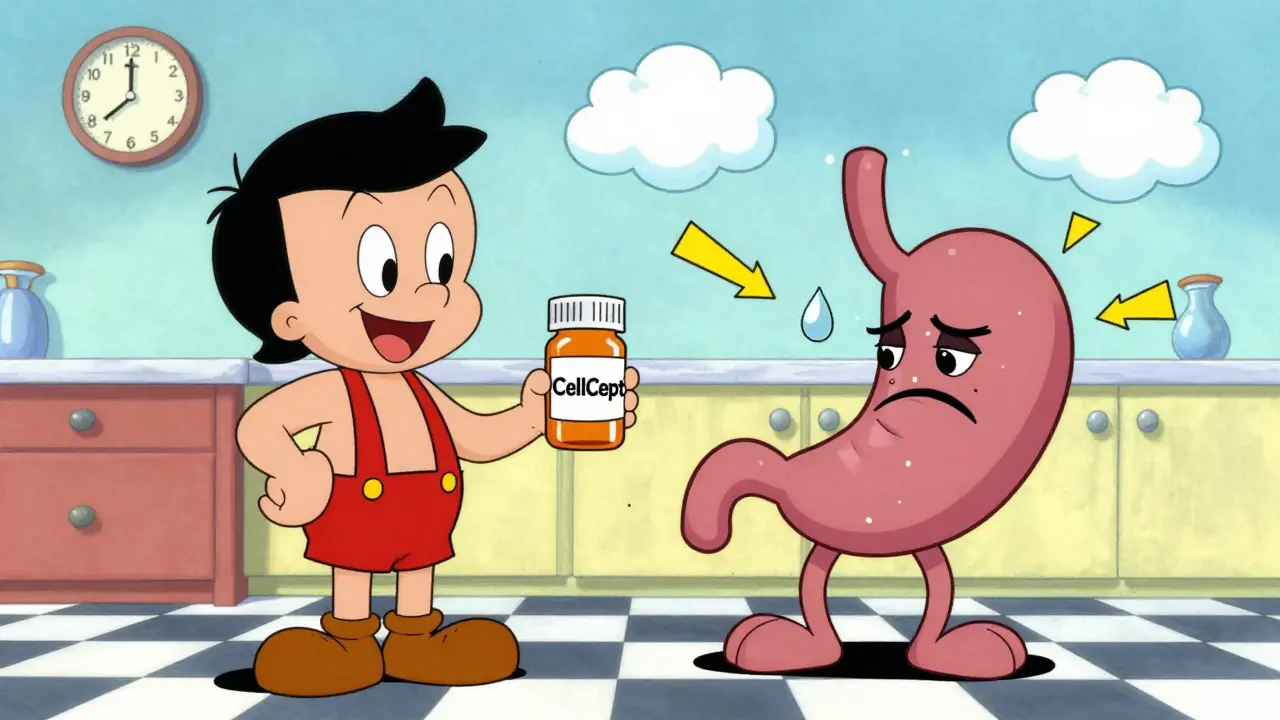 Mycophenolate GI Side Effects: How to Manage Nausea and Diarrhea