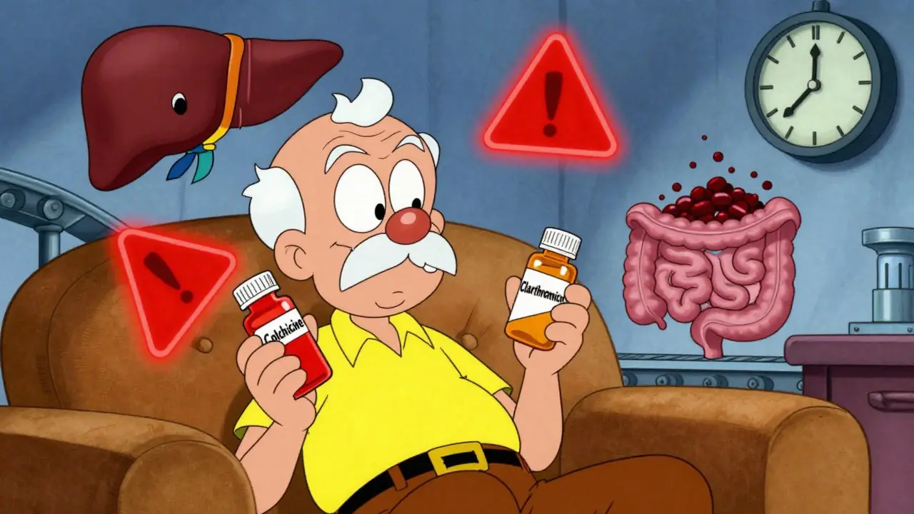 Colchicine and Macrolides: How Drug Interactions Can Cause Life-Threatening Toxicity