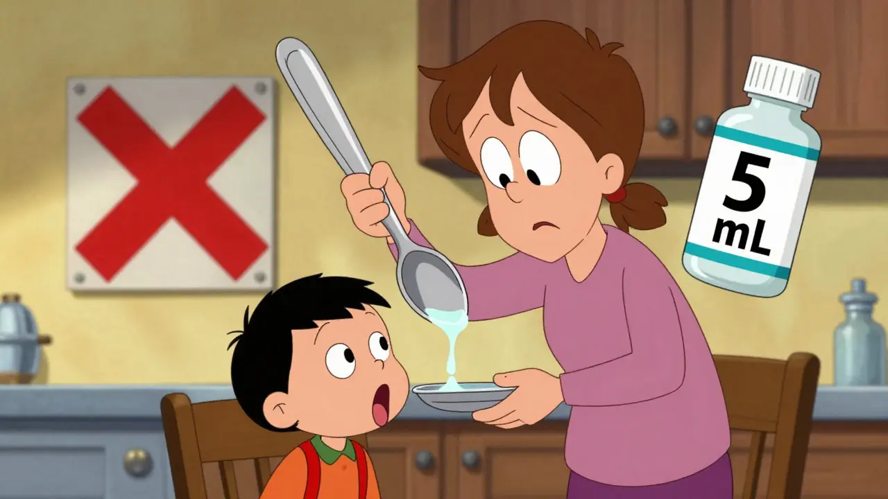 Never Use Household Spoons for Children’s Medicine Dosing: Why It’s Dangerous and What to Use Instead