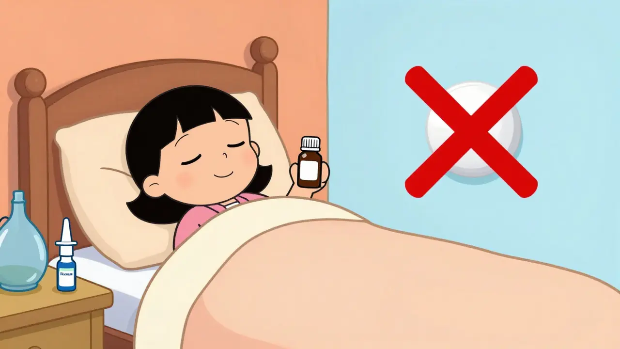 Happy sleeper using melatonin and nasal spray as safe RLS alternatives