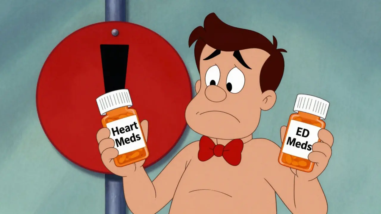 PDE5 Inhibitors and Nitrates: Why Mixing Them Causes Dangerous Blood Pressure Drops