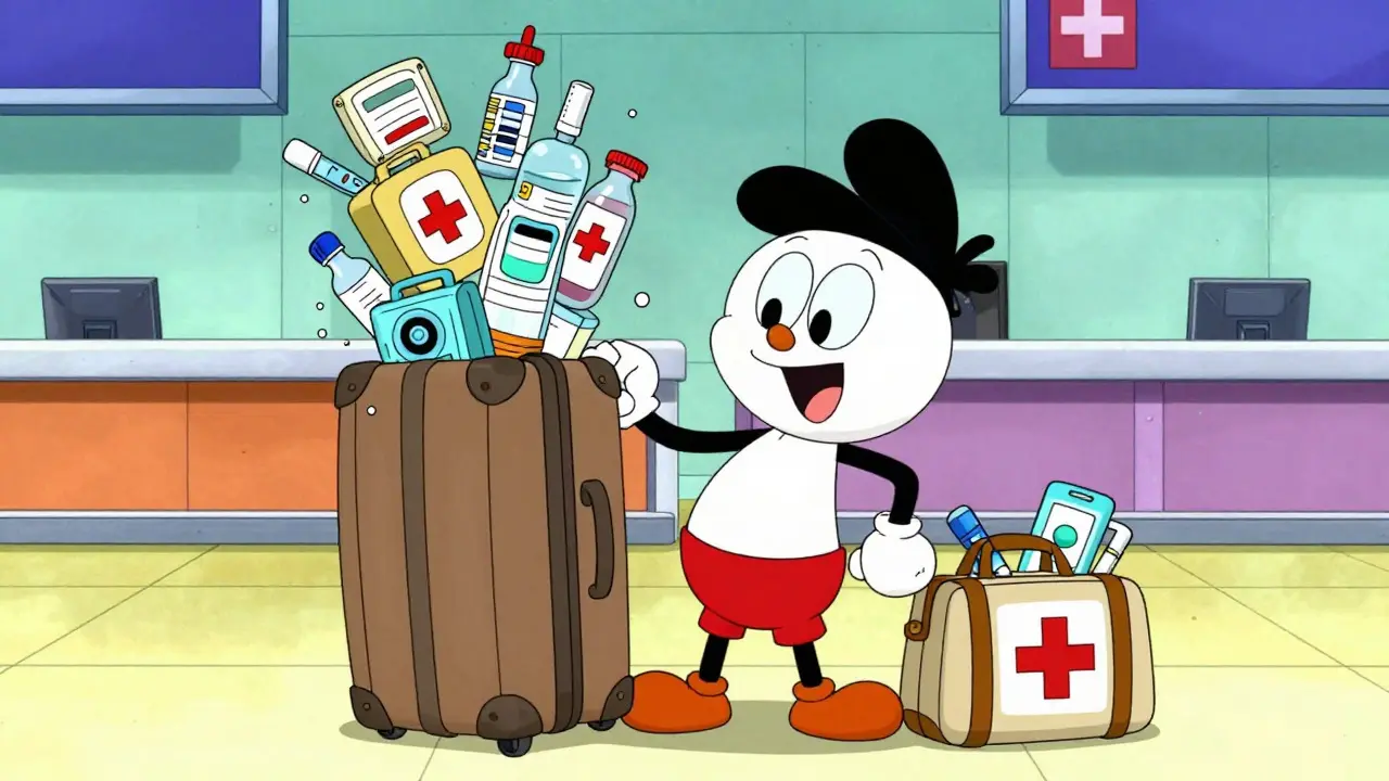 Traveling With Diabetes: Packing Insulin, CGM Sensors, and Supplies